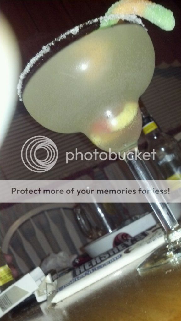 Crystal rimmed lemonade tequila magarita Pictures, Images and Photos