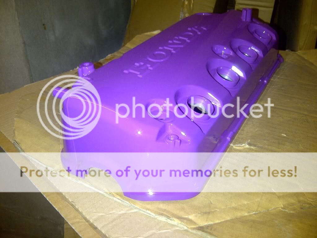 What colour would you paint your rocker cover. Honda Civic Forums